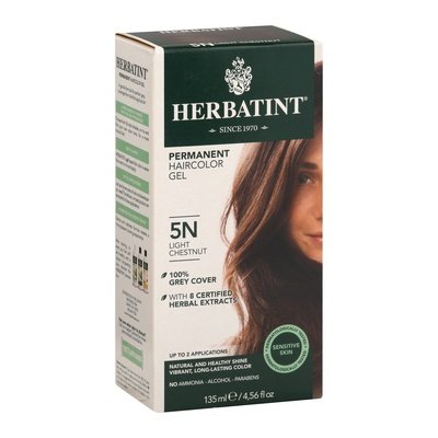Herbatint Haircolor Gel Permanent Light Chestnut 5N 4.56 OZ [UNFI #0226662] T