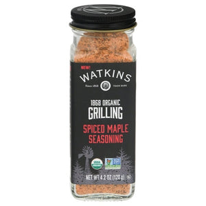 Watkins Seasoning Organic Spiced Maple Grilling Og2 3/4.2 oz [UNFI-CARLISLE #2828044 ] [ebt]