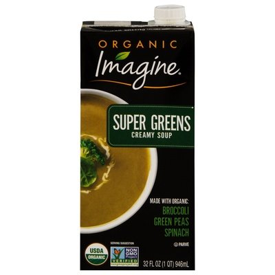 Imagine Foods Soup Organic Super Greens Creamy 6/32 OZ [UNFI #2824712] [ebt]