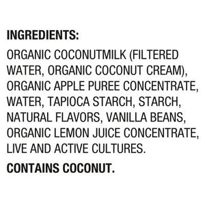 So Delicious Yogurt Alternative Coconutmilk Vanilla 8/5.3 OZ [UNFI #2909968] [ebt]