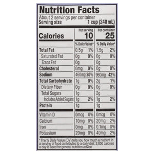 Manischewitz Broth Reduced Sodium Chicken 12/17 OZ [UNFI #2646859] [ebt]