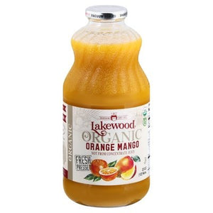 Lakewood 100% Juice Organic Orange Mango 6/32 OZ [UNFI #2658730] [ebt]