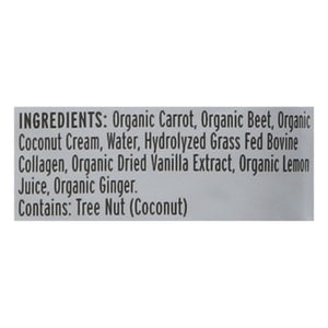 Serenity Kids Smoothie + Protein Dairy-Free Beet & Carrot 6+ Months 6/3.5 OZ [UNFI #2929800] [ebt]