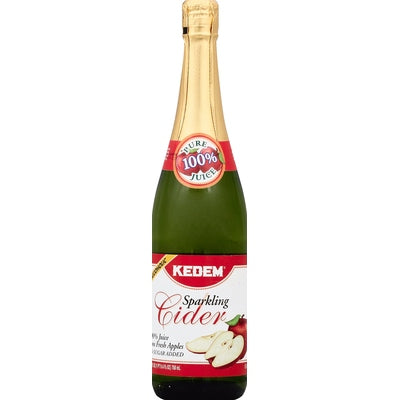 Kedem 100% Juice Sparkling Cider 12/25.4 oz [UNFI #0998187] T [ebt]