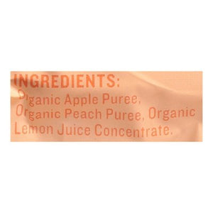 Peter Rabbit Organics Fruit Puree Organic Apple Peach 10/4 OZ [UNFI #750075] [ebt]
