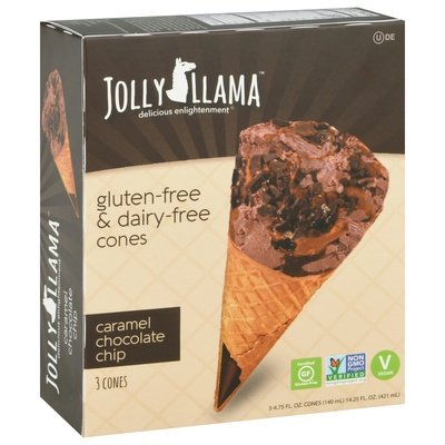 Jolly Llama Caramel Chocolate Chip 8/3 Ct [UNFI  #2670115]
