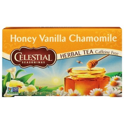 Celestial Seasonings Herbal Tea Caffeine Free Honey Vanilla Chamomile Tea Bags 6/20 BAG [UNFI #630392] [ebt]