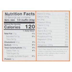 OG3 Food For Life Englsh Muffn Brn Rce 6/18 OZ [UNFI  #0302794]