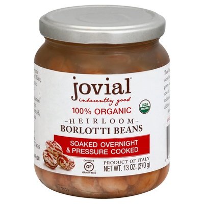 Jovial Borlotti Beans Heirloom 100% Organic 6/13 OZ [UNFI #1884832] [ebt]