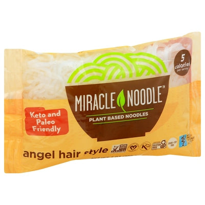 Miracle Noodle Plant Based Noodles Angel Hair Style 6/7 OZ [UNFI #1020858] [ebt]