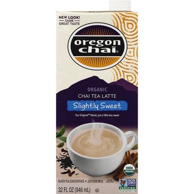 Oregon Chai Chai Tea Latte Concentrate Slightly Sweet 6/32 OZ [UNFI #0702100] [ebt]