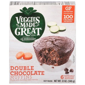 Veggies Made Great Muffins Chocolate 6ct 8/12 OZ [UNFI  #2321198]