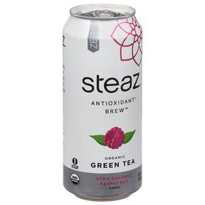 Steaz Green Tea Raspberry Flavored 12/16 OZ [UNFI #771980] [ebt]