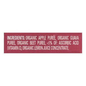Happy Baby Baby Food Organic Apples Guavas & Beets 2 (6+ Months) 16/4 OZ [UNFI #1796747] [ebt]
