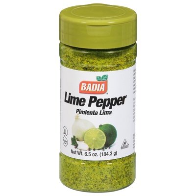 Badia Spices Lime Pepper 6/6.5 OZ [UNFI #2860070] [ebt]