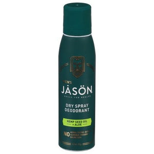 Jason Natural Products Deodorant Dry Spray Hemp Seed Oil + Aloe 1/3.2 OZ [UNFI #2756831] T
