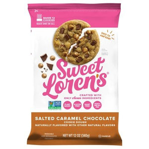 Sweet Lorens Cookie Dough Salted Caramel Chocolate 6/12 OZ [UNFI #3044864] [ebt]