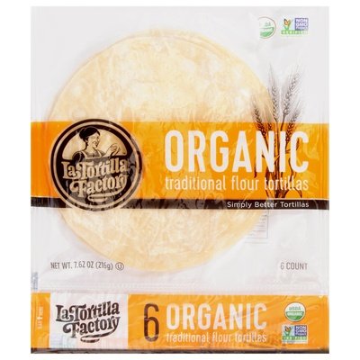 OG2 La Tortilla Traditnl Flour Tortilla 10/7.62 OZ [UNFI  #1714245]