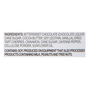 Endangered Species Chocolate Dark Chocolate Cinnamon Cayenne & Cherries 60% Cocoa 12/3 OZ [UNFI #1643386] [ebt] T
