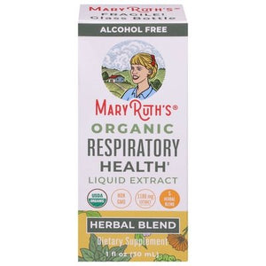 Mary Ruths Respiratory Health Organic Liquid Extract Herbal Blend 1 OZ [UNFI #2977395] T