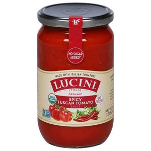 Lucini Italia Sauce Organic Spicy Tuscan Tomato 6/24 OZ [UNFI #2939841] [ebt]