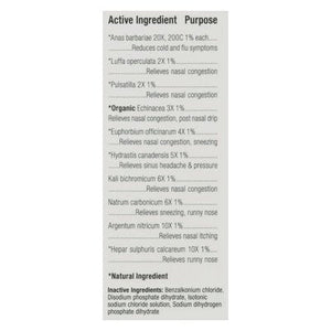 Reboost-Medinatura Decongestion Spray Echinacea +6 0.68 OZ [UNFI #1640663] T