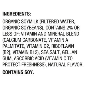 Silk Soymilk Organic Unsweet 6/64 OZ [UNFI #0362525] [ebt] T