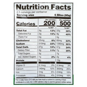 Caulipower Four Cheese Pizza Bites 8/7.5 OZ [UNFI  #2998789]