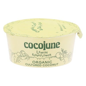 Cocojune Cultured Coconut Organic Lemon Elderflower 12/4 OZ [UNFI #2477446] [ebt]