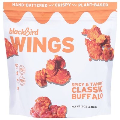 Blackbird Plant Based Buffalo Wings 8/12 OZ [UNFI  #2921096]