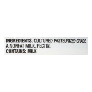 Greek Gods Yogurt Nonfat Plain Greek Style 6/24 OZ [UNFI #859314] [ebt]