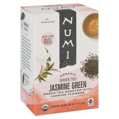 Numi Tea Green Tea Jasmine Green Bags 6/18 Bag [UNFI #0180158] [ebt]