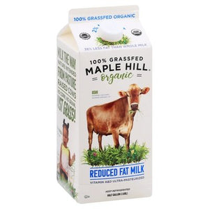 Maple Hill Creamery Milk Reduced Fat Organic 6/64 OZ [UNFI #2125722] [ebt] T