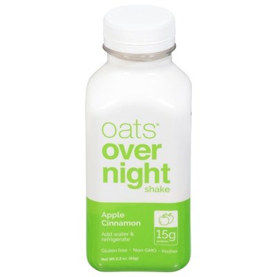 Oats Over Night Shake Apple Cinnamon 5/2.2 OZ [UNFI #2916203] [ebt]