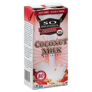 So Delicious Coconut Milk Beverage Original 12/32 OZ [UNFI #0336693] [ebt]