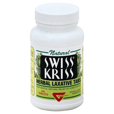 Swiss Kriss Herbal Laxative Tabs 1/250 TAB [UNFI #746404] T