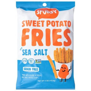 Spudsy Sweet Potato Fries Sea Salt 12/4 OZ [UNFI #2858405] [ebt]
