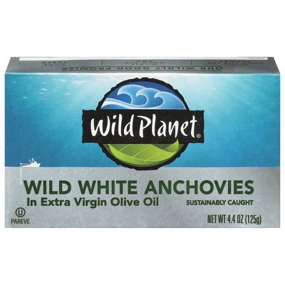 Wild Planet Wild White Anchovies 12/4.4 OZ [UNFI #1510312] [ebt]