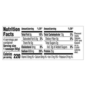 Fr Italian Sausage 12/12.95Z [UNFI  #0857441]