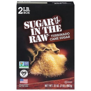 In The Raw Cane Sugar Turbinado 12/2 Lb [UNFI #0916965] [ebt] T