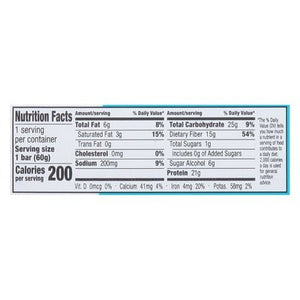 No Cow Protein Bar Chocolate Salted Caramel Dipped 12/2.12 Z [UNFI #2832111] [ebt]