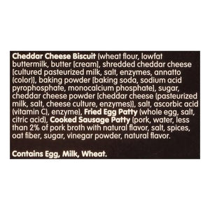 Mason Dixie Biscuit Breakfast Sandwich Cheddar 10/4.7 OZ [UNFI  #2715225]