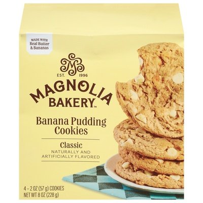 Magnolia Bakery Banana Pudding Cookies Classic 8/8 OZ [UNFI #2943017] [ebt]