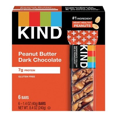 Kind Bars Peanut Butter Dark Chocolate 10/6/1.4Z [UNFI #2858603] [ebt]