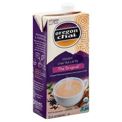 Oregon Chai Chai Tea Latte Organic The Original 6/32 OZ [UNFI #0702803] [ebt]