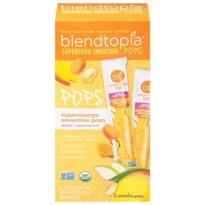 OG2 Blendtopia SuperMango Smoothie 8/6/1.75 OZ [UNFI  #2838357]