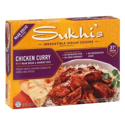 Sukhis Chicken Curry Nan 6/11 OZ [UNFI  #0345629]