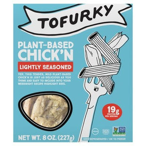 Tofurky Chickn Lightly Seasoned Plant-Based 5/8 OZ [UNFI #1708379] [ebt]