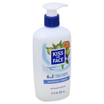 Kiss My Face Moisture Shave Fragrance Free 11 OZ [UNFI #0587931] T
