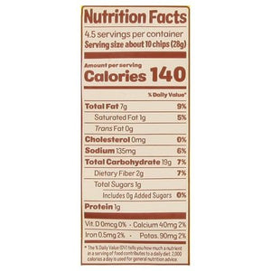 From The Ground Up Tortilla Chips Cauliflower Grain Free Sea Salt 12/4.5 OZ [UNFI #2389344] [ebt]